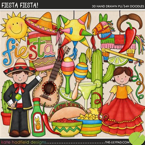 Fiesta Fiesta! | Mexican graphic design, Doodle illustration, Scrapbook designs