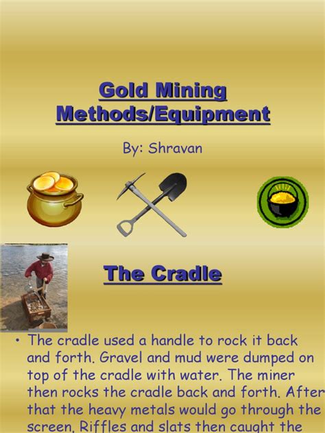 Gold Mining Methods Shravan | Gold Mining | Mining