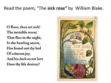 😀 The sick rose william blake symbolism. ENGLISH FOR YOU FOR EVER: THE SICK ROSE by William ...