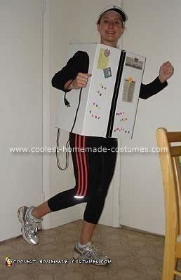 Coolest Running Refrigerator Halloween Costume