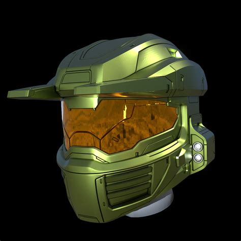 Free 3D file Halo Infinite: Mark V Zeta Helmet 😇・3D print model to ...