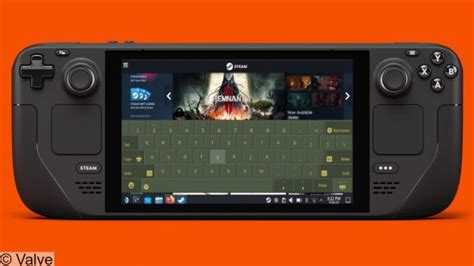 How to use the Steam Deck keyboard in desktop mode