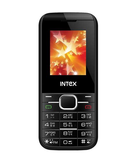 Intex Star One Mobile Phone - Black Price in India- Buy Intex Star One ...