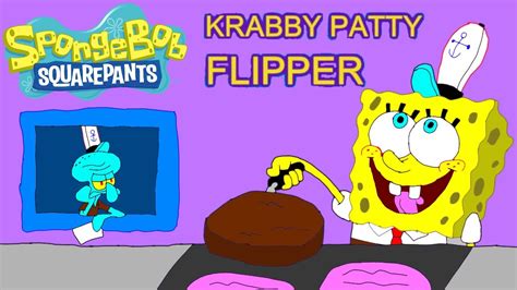 SpongeBob Krabby Patty Flipper - YouTube