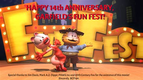 Happy 14th Anniversary, Garfield's Fun Fest! by BobClampettFan164 on ...