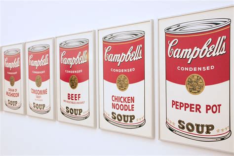 Pop Art Food Andy Warhol Paintings