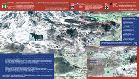 Cross-Country Skiing Trail Map Snowbasin • Nordic Trail Map