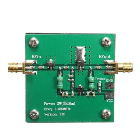 1-930mhz 2w rf broadband power amplifier module for radio transmission ...