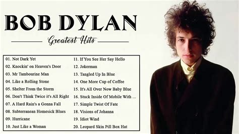 Bob Dylan Greatest Hits - Best Songs of Bob Dylan - YouTube