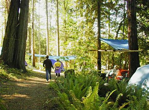 Salt Spring Island Camping