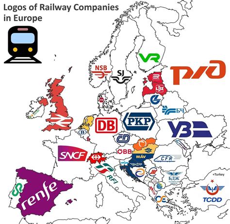 Logos Of Railway Companies In Europe - Maps on the Web