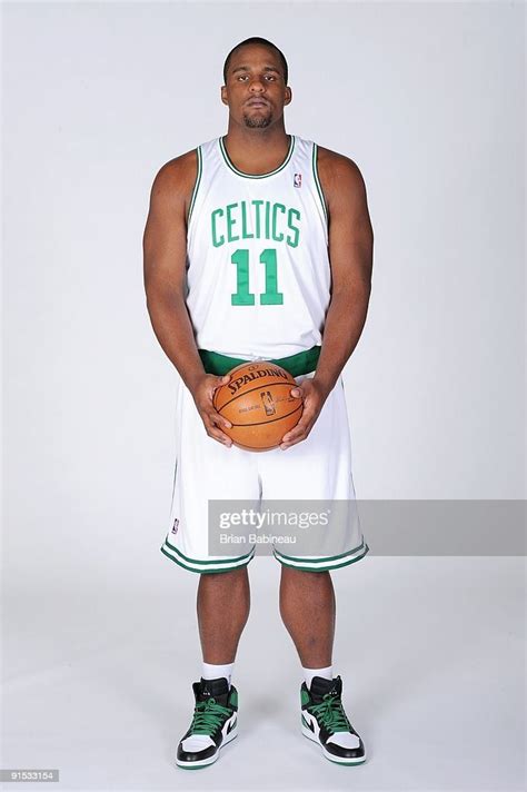 Glen Davis of the Boston Celtics poses for a portrait during the 2009... News Photo - Getty ...