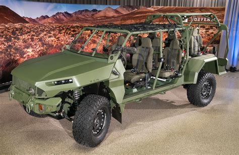 GM Defense Delivers First Colorado ZR2-Based Infantry Squad Vehicle To US Army | Carscoops