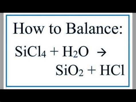 Balancing Complex Chemical Equations With Matrices - Tessshebaylo