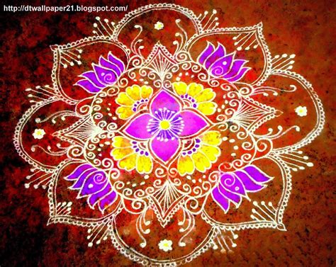 Desktop Wallpaper || Background Screensavers: Diwali Rongila Alpona Images Wallpaper Download ...