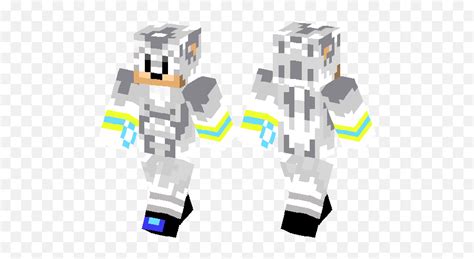 Silver The Hedgehog Minecraft Skin Hub - Sliver The Hedgehog Realistic ...