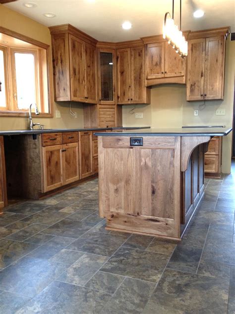 Rustic Hickory Cabinets Kitchen - My Kitchen Cabinets