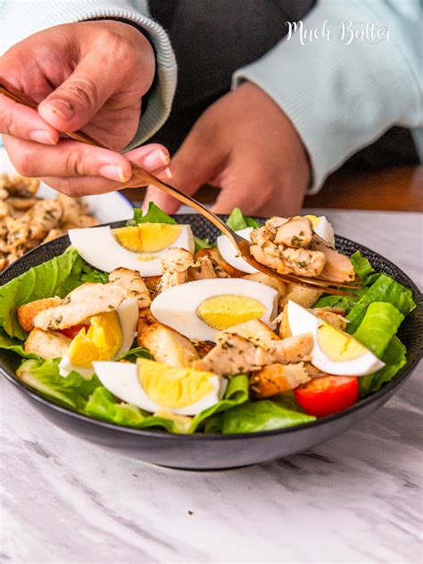 Easy Chicken Salad Bowl - Much Butter