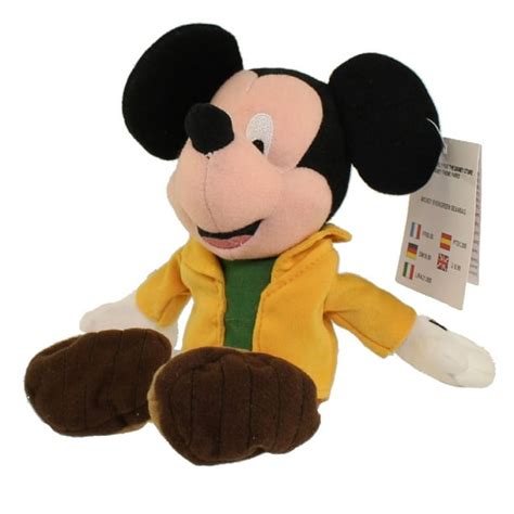 Disney Bean Bag Plush - MICKEY EVERGREEN (Mickey Mouse)(9 inch) - Walmart.com - Walmart.com