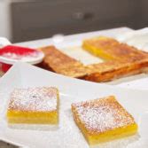 Easy Lemon Bars - cooking with chef bryan