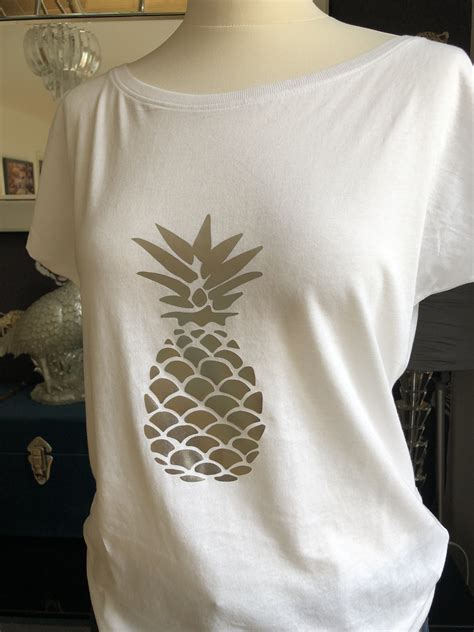 Ladies Pineapple T-Shirt – Pink Sorbet UK