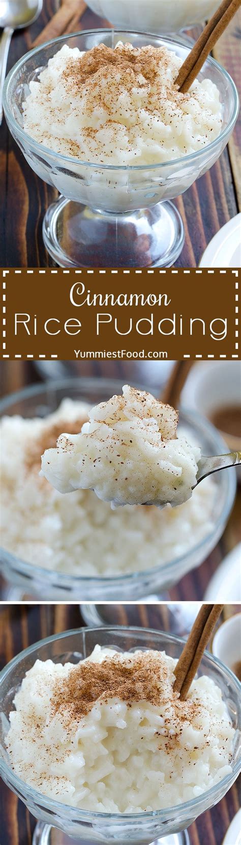 Cinnamon Rice Pudding | Recipe | Delicious desserts, Easy desserts ...