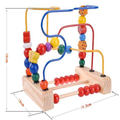 Children Early Educational Toy Classic Wooden Bead Maze Game for Boys and Girls | Walmart Canada