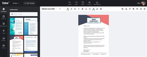 Letterhead Maker – Create Custom Letterhead Designs Online | Fotor