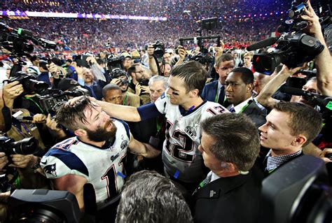 Tom Brady and Julian Edelman - Super Bowl XLIX - ESPN