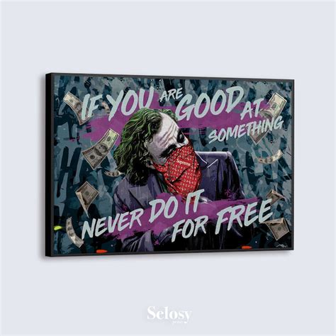 Joker Poster Heath Ledger the Joker Painting Joker Canvas Joker Art ...