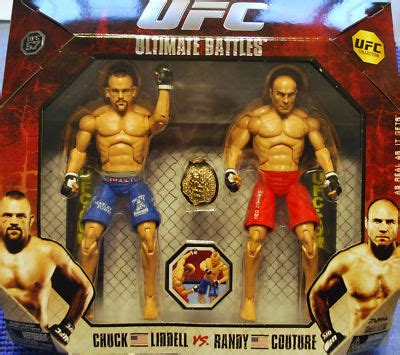 Jakks UFC Chuck Liddell Randy Couture 2pack RARE!!! | #151394211