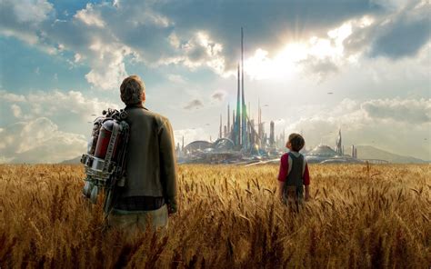 Tomorrowland (movie), Men, George Clooney, Children Wallpapers HD ...