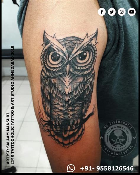 Owl tattoo design kind of wisdom | Owl tattoo, Owl tattoo design, Tattoo designs