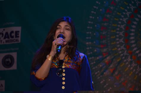 Alka Yagnik at Kiran 2013 K.C.College festival in Mumbai on 24th Sept 2014 / Alka Yagnik ...