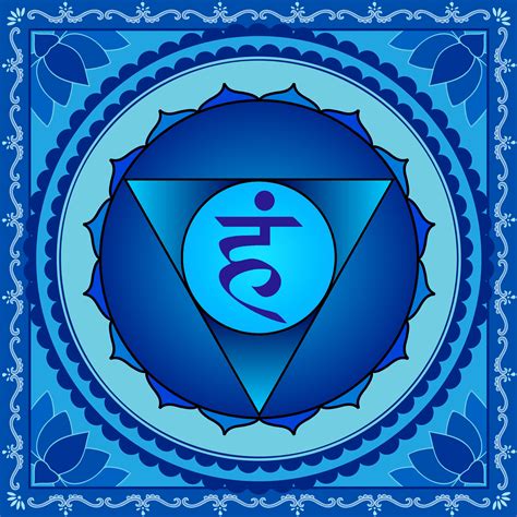 The Throat Chakra is a centre of physical and spiritual purification ...