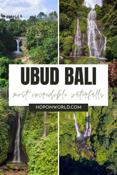 8 Jaw-Dropping Ubud Waterfalls You Can't Miss • Hoponworld