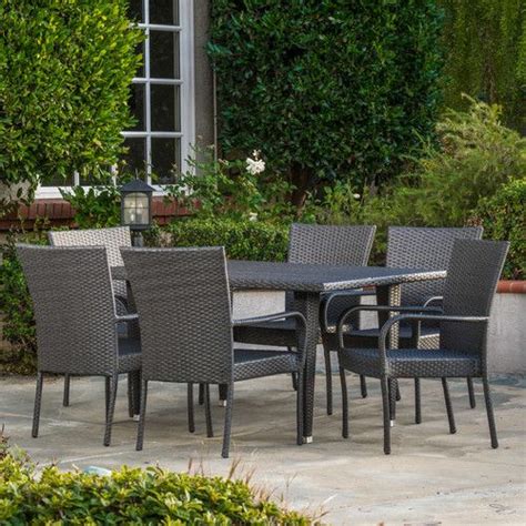 Found it at Wayfair - 7 Piece Dining Set | Patio, Patio set, Patio dining set