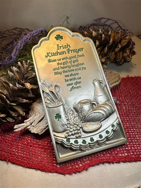 Irish Blessing Wall Art Ireland Gift Kitchen Wall Plaque - Etsy