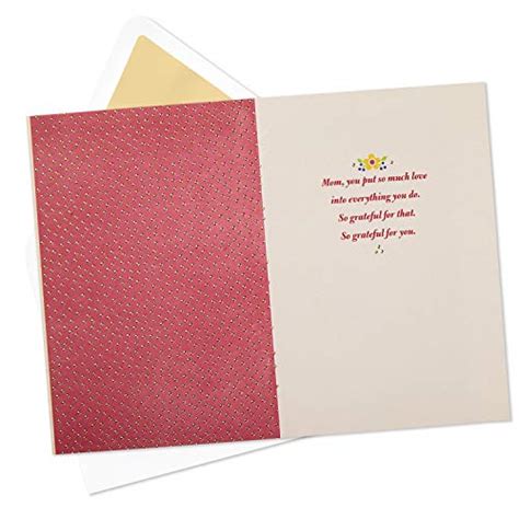 Hallmark Signature Birthday Card for Mom (Grateful for You) | Pricepulse