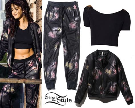 Selena Gomez: Adidas NEO Campaign Outfits | Steal Her Style