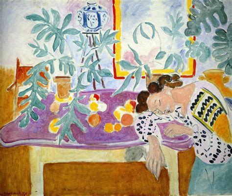 Still Life with sleeper, 1940 - Henri Matisse - WikiArt.org