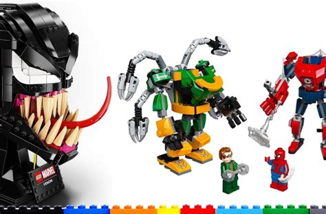 New LEGO Venom "bust" & Spider-Man vs. Doc Ock Mech sets: My thoughts ...