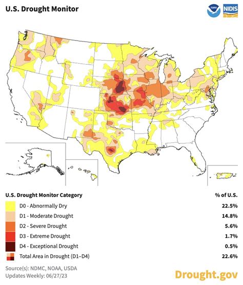 Summer 2023 in Review: A Look Back at Drought Across the U.S. in 10 Maps | September 21, 2023 ...