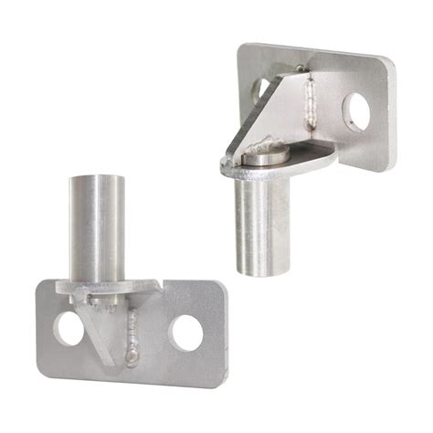 Buy 2 Pack Wall Gate Hinge Wood Fence Link Gate Hinge, Heavy Duty Outdoor Chain Link Fence Gate ...