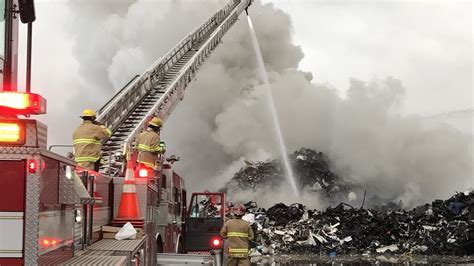 Lithium-ion batteries suspected in Tacoma scrap metal fire | KOMO