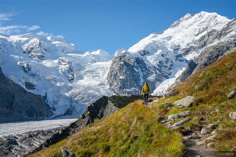 Hiking Below Bernina | Bernina Range, Switzerland | Mountain ...