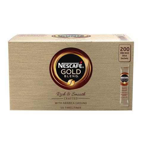 Nescafé Gold Blend Instant Coffee 200 One Cup Sachets – ABC School Supplies