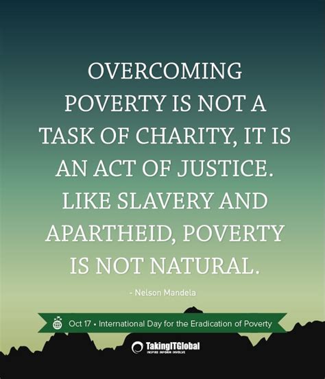 International Day for the Eradication of Poverty | Poverty quotes ...