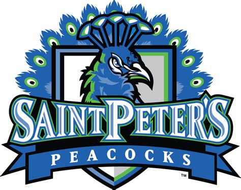 Saint Peter's Peacocks Primary Logo - NCAA Division I (s-t) (NCAA s-t ...