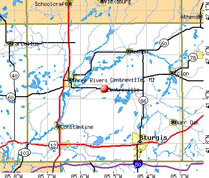 Centreville, Michigan (MI 49032) profile: population, maps, real estate ...